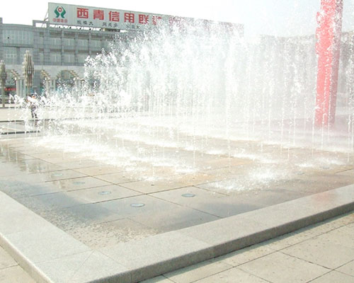 天津西青广场喷泉