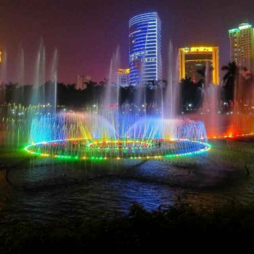 长春广场音乐喷泉