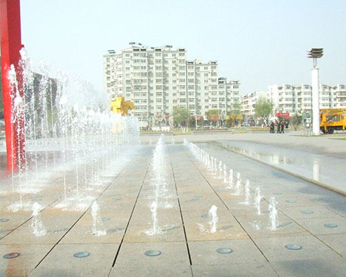 天津西青广场喷泉